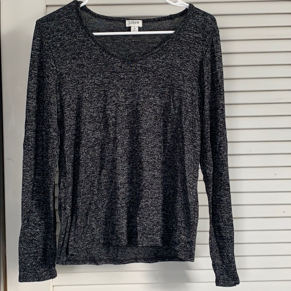 J crew women’s crew neck heather tee